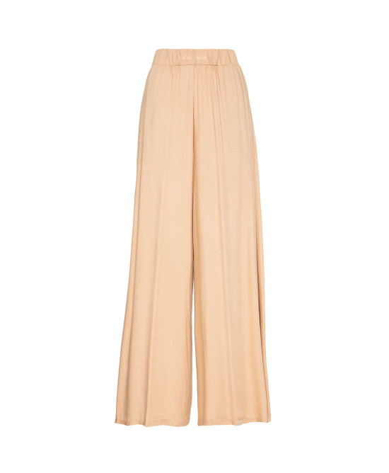 Airy pants with pleats