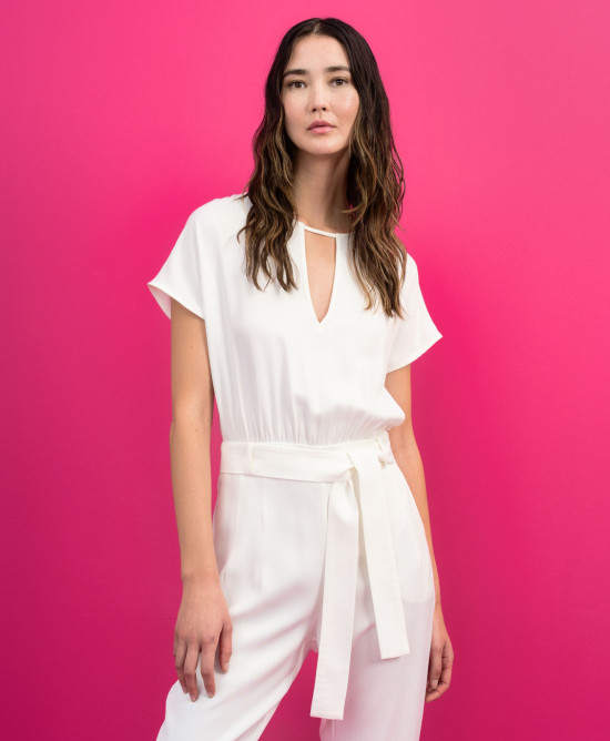 Jumpsuit with cut-outs