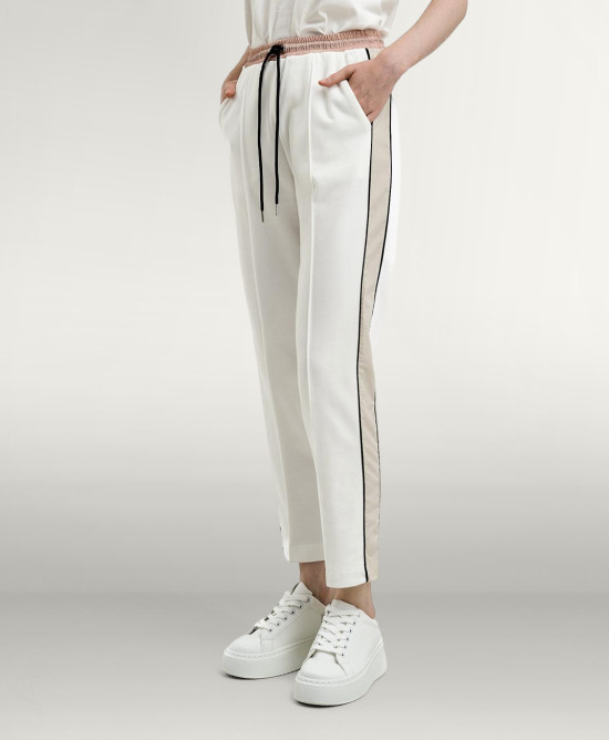 Sweatpants with side details