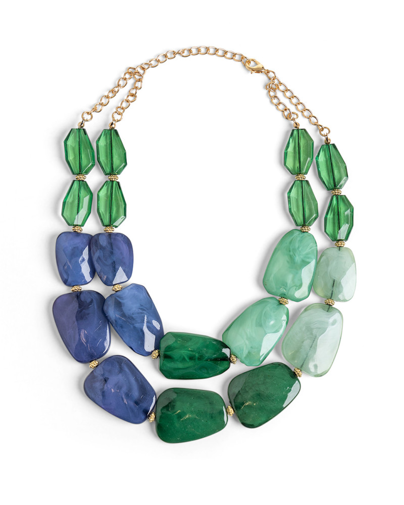 Necklace summer stone