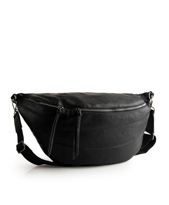 Black belt bag comfort