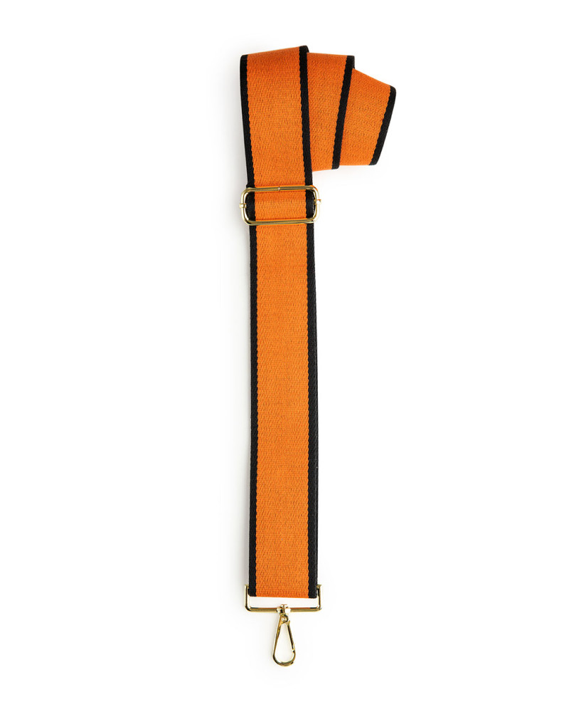 Orange bag strap